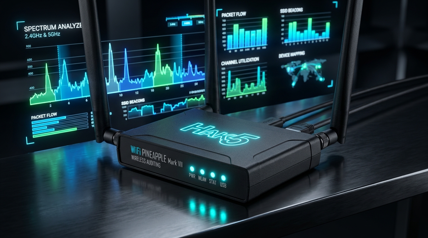 Hak5 WiFi Pineapple Mark VII Wireless Penetration Testing Platform